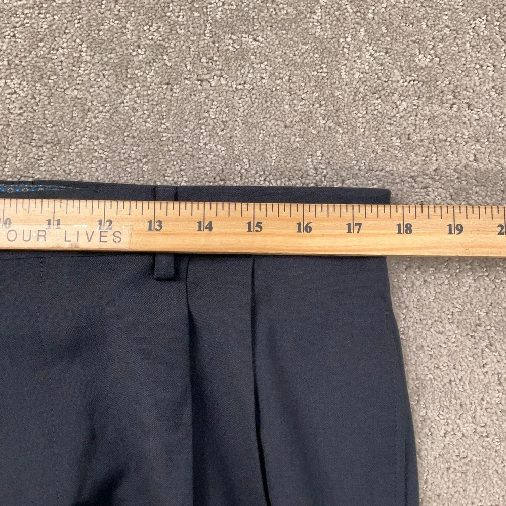 Lauren Ralph Lauren Dress Pants Men 34W 32L Navy Blue High Performance Wool